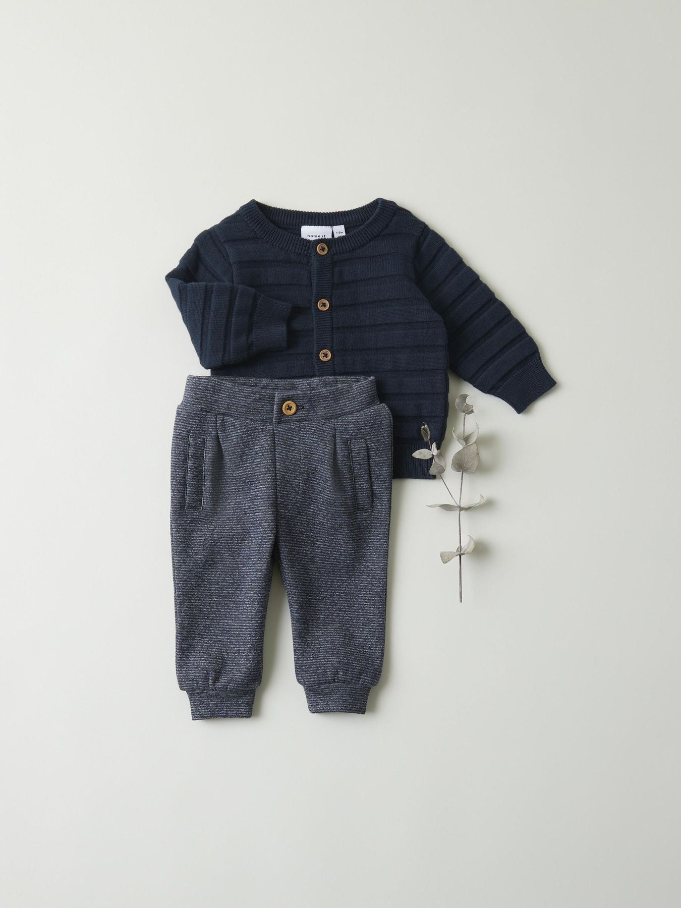 Cardigan in Maglia Detrane Junior a Girocollo