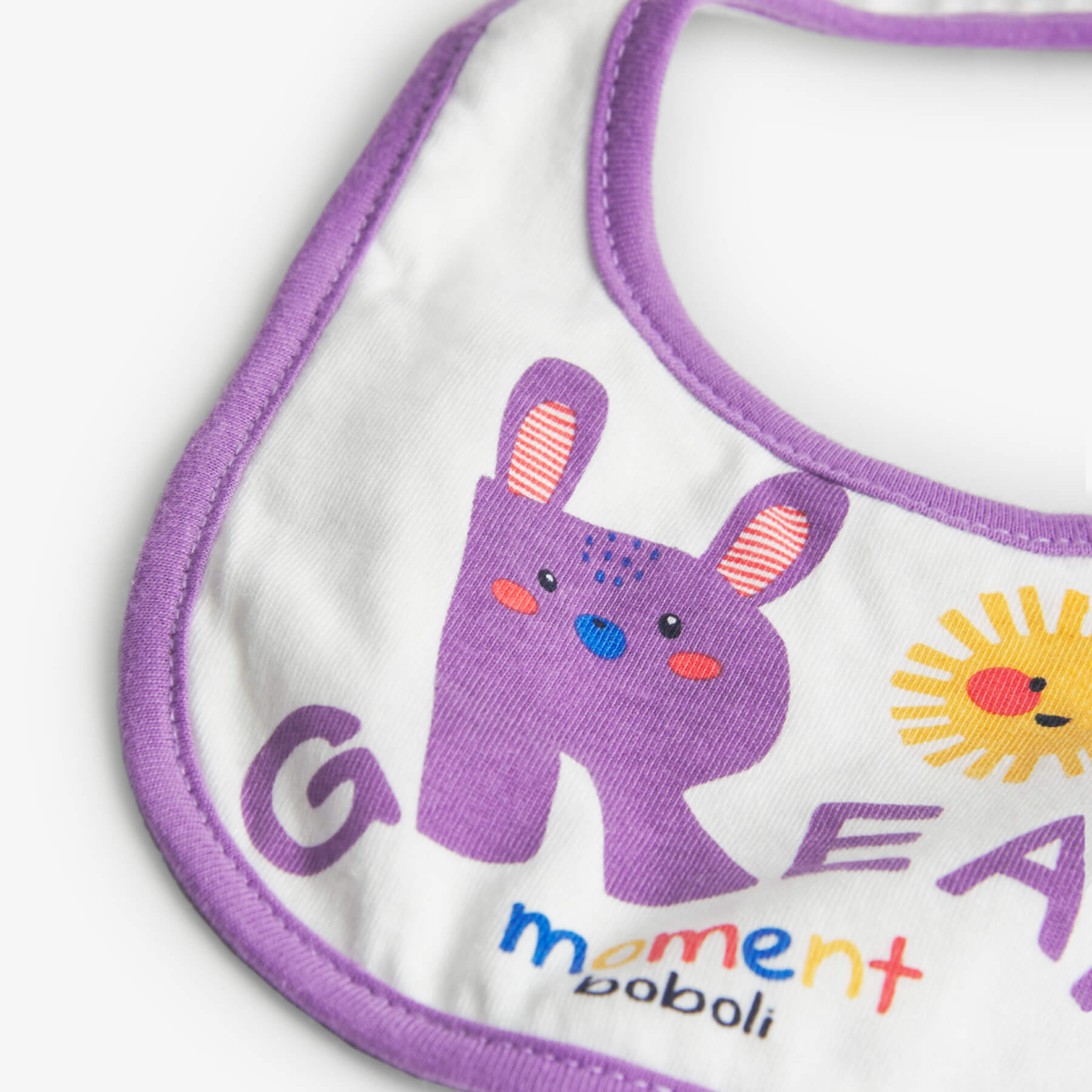 Pack 4 bavaglini per neonati