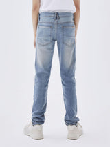 Jeans Slim Theo Junior con Vita Regolabile