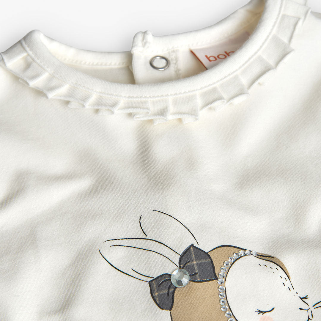 Maglietta jersey elastico per neonati Art. 702021