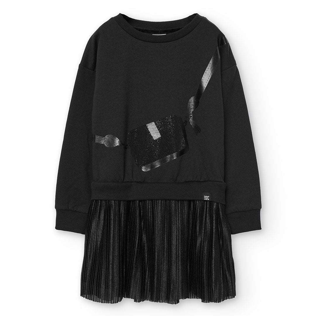 Vestito di felpa combinato per ragazza Art. 402130