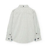 Camicia popelin quadri per ragazzo Art. 732147