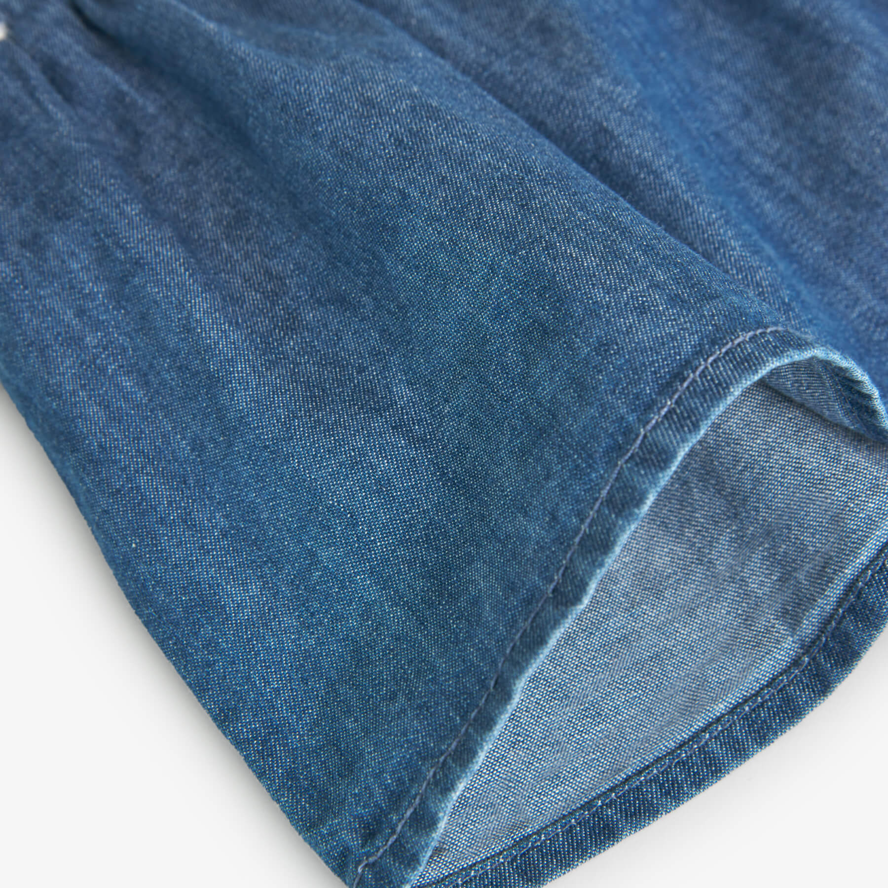 Vestito denim combinato per neonati