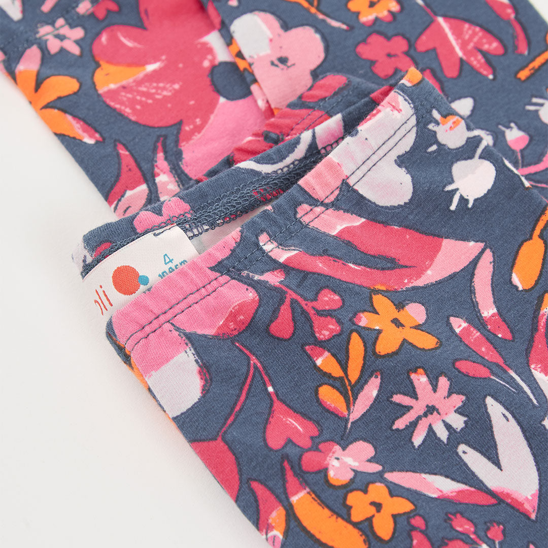 Leggings jersey elastico per ragazza