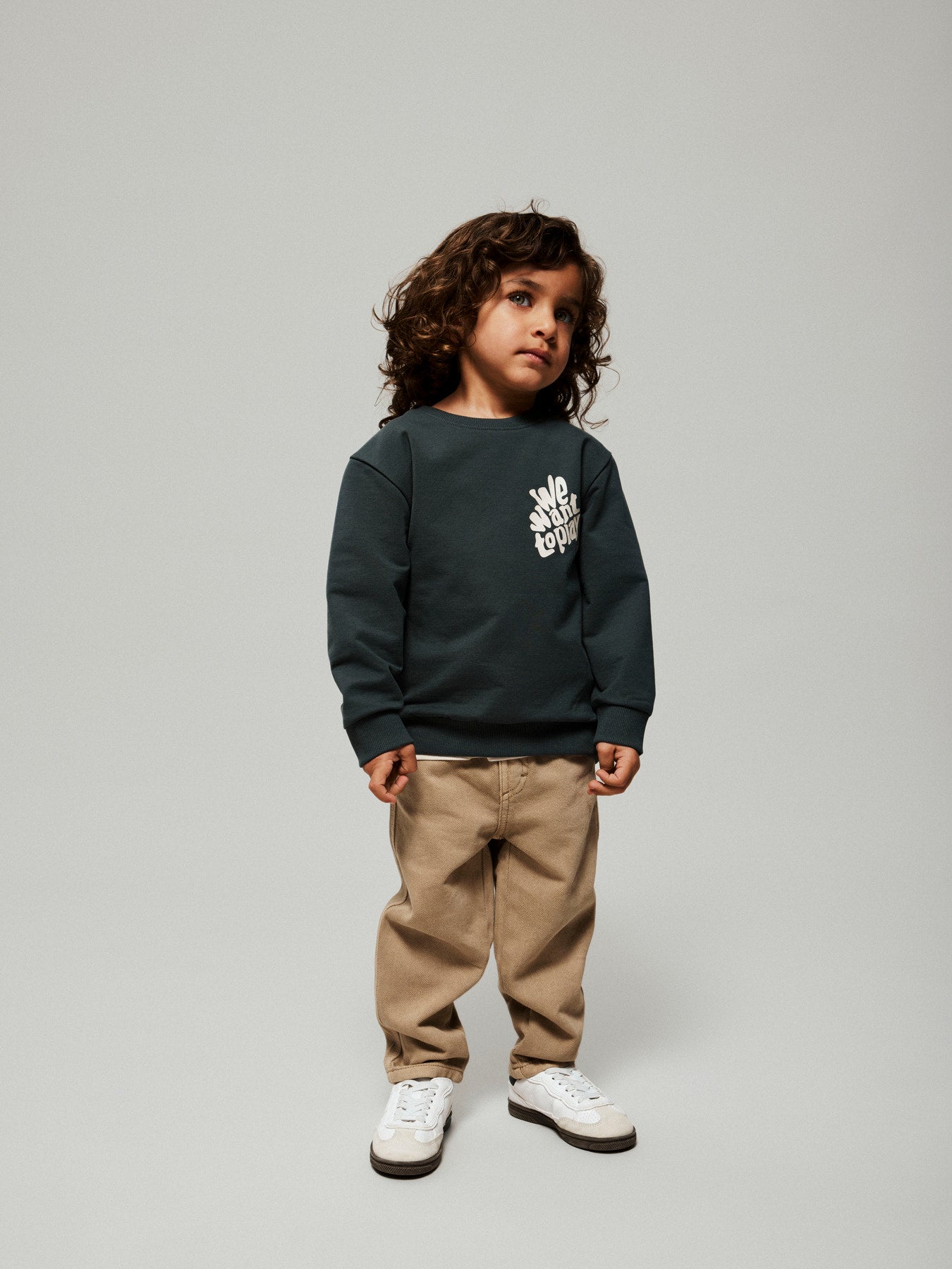 Pantaloni Tapered Twill Silas Bambino Art. 13247793