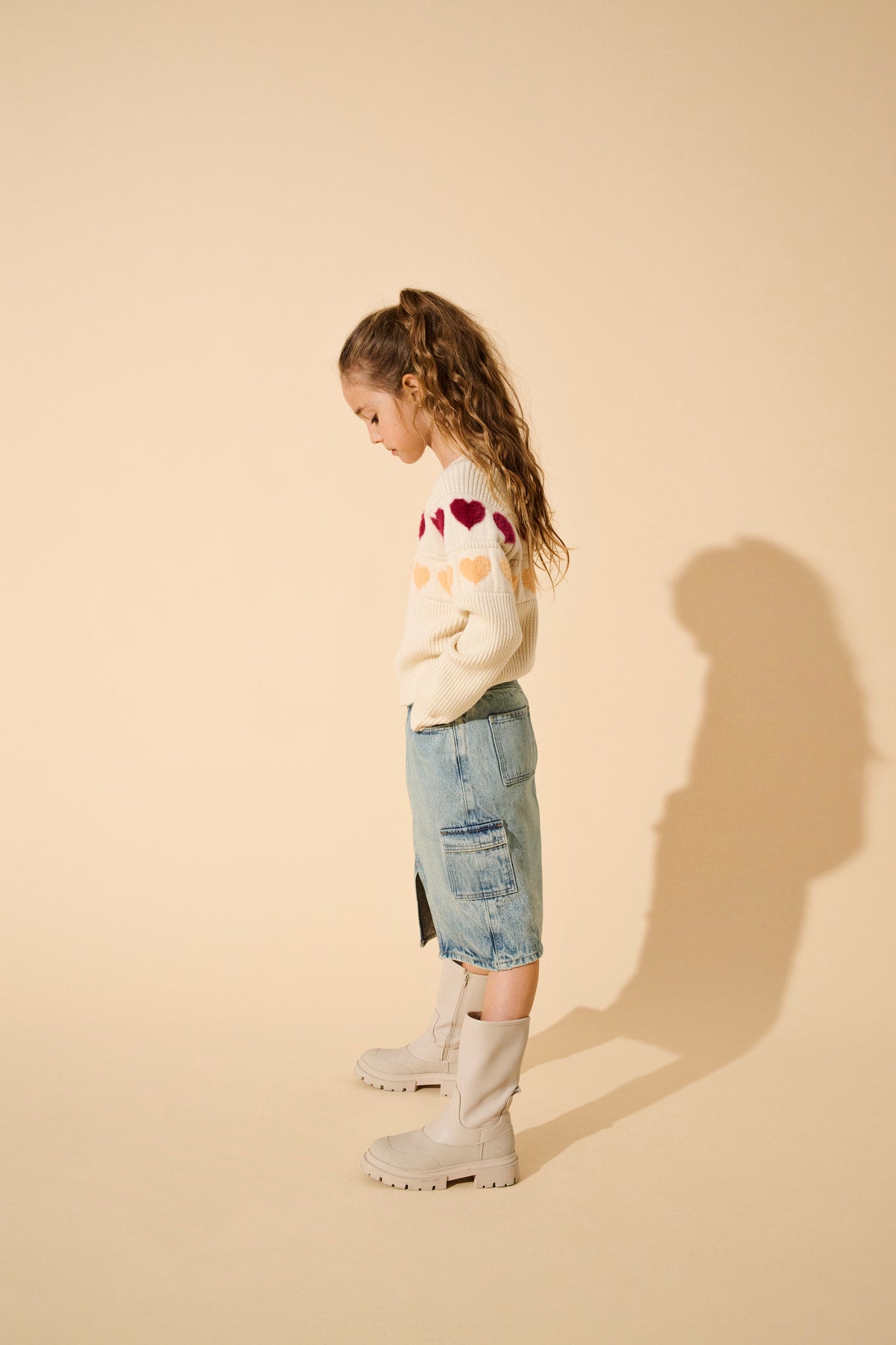 Gonna Midi Cargo Posey in Denim Donna  15341484