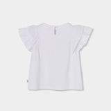 Maglietta jersey combinata per ragazza