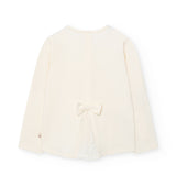 Maglietta jersey elegante per bimba