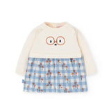 Vestito di felpa combinato per neonati Art. 112015