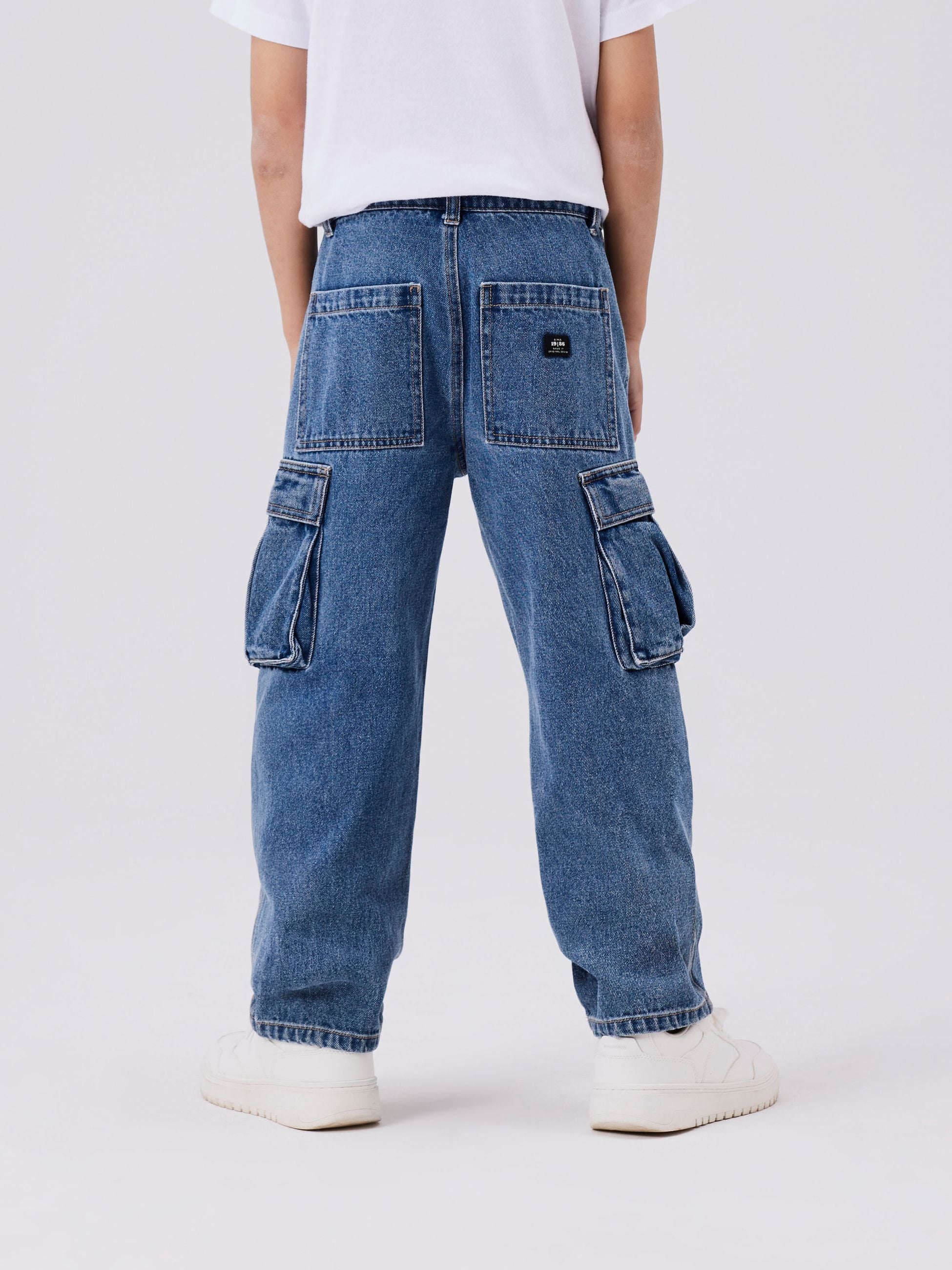 Jeans Cargo Dritti Ryan Bambino