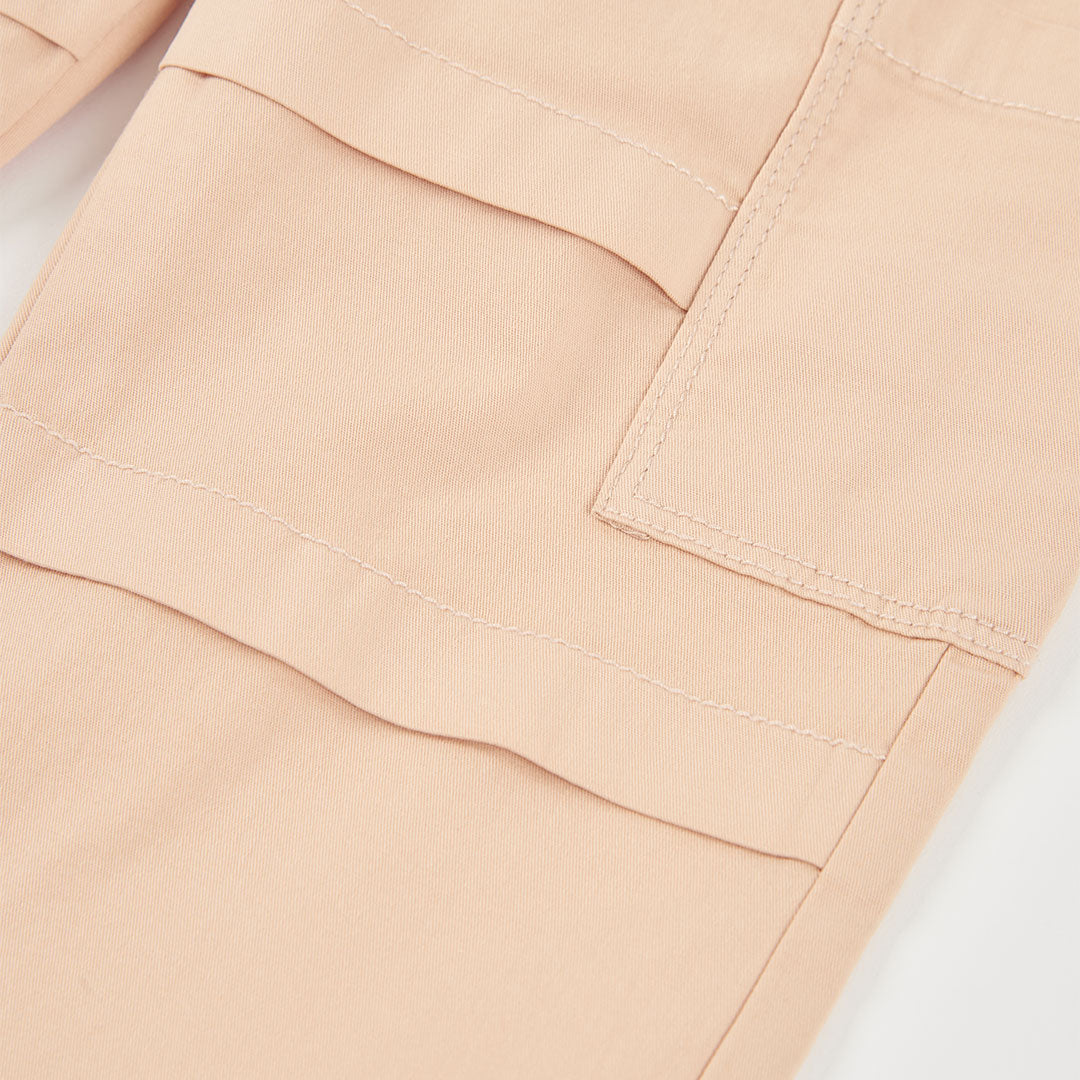 Pantaloni gabardina elastica per ragazzo