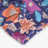 Giacca felpata fiori per bimba Art. 222152