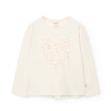 Maglietta jersey elegante per bimba