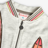 Giacca felpata flame per neonati Art. 331142