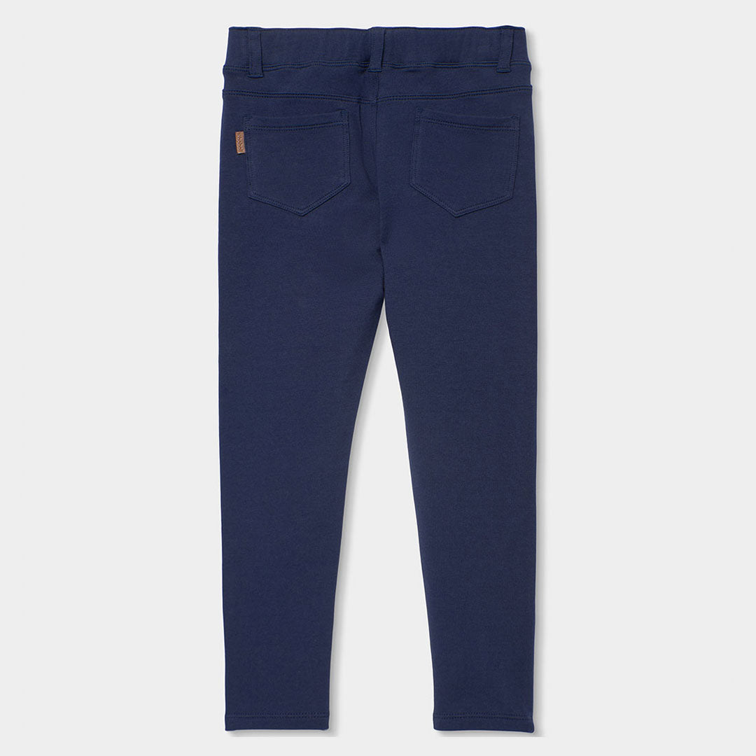 Pantaloni felpati elasticizzati per ragazza