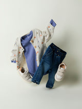 Jeans bambina Rose regular fleece Art. 13246045