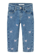 Jeans bambina Bella mom ricamati – NOOS Art. 13232569