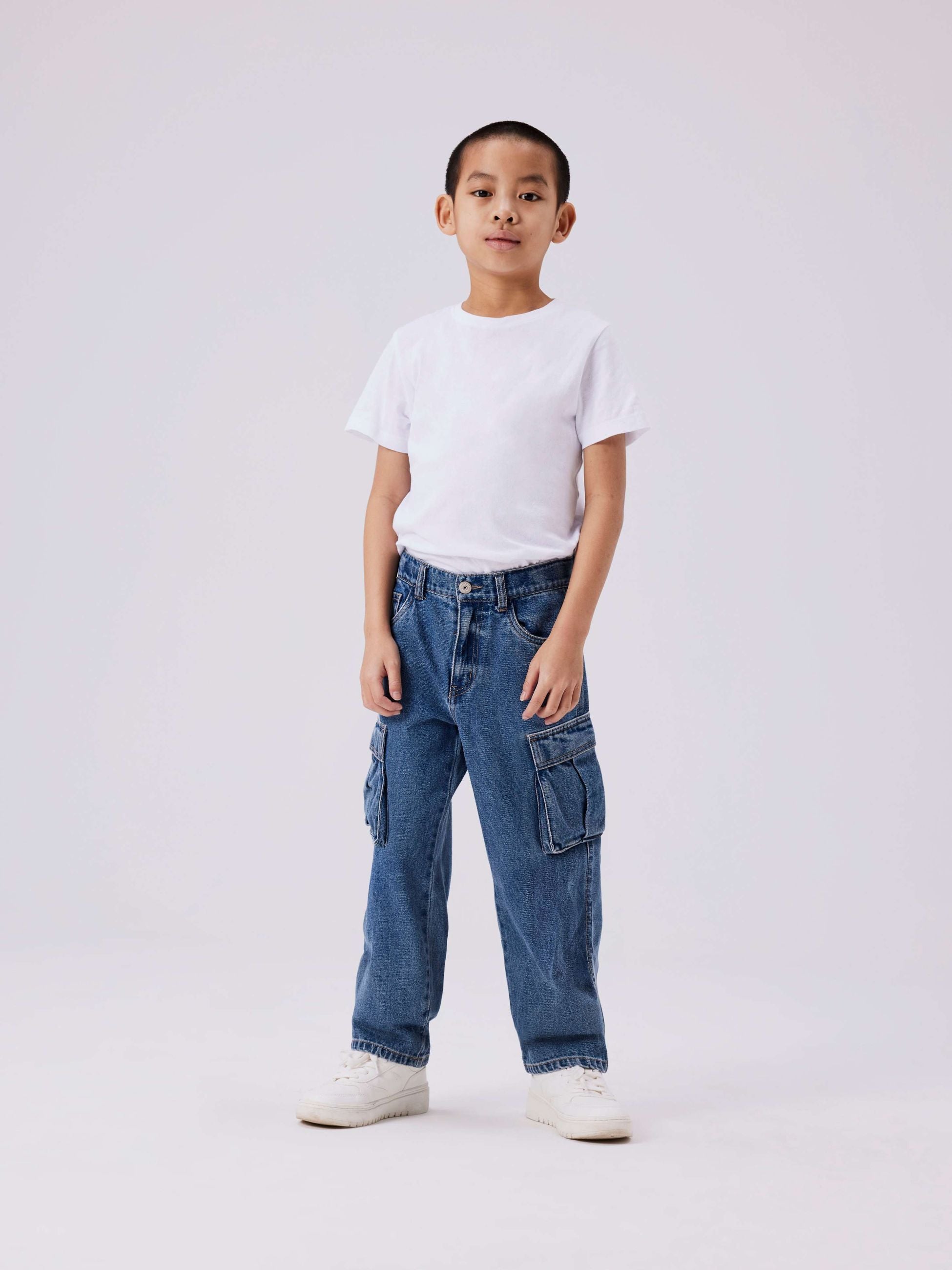 Jeans Cargo Dritti Ryan Bambino