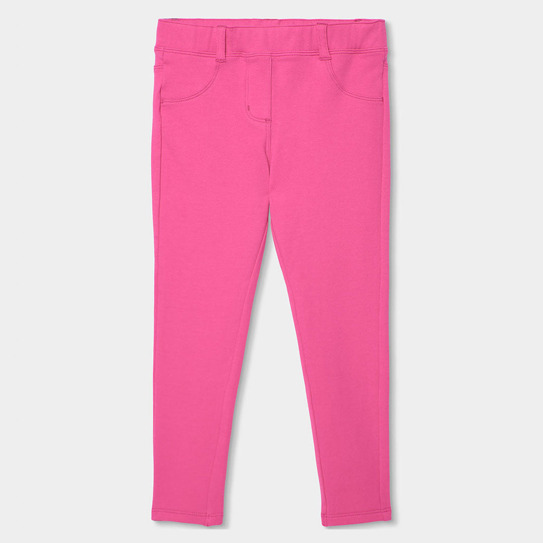 Pantaloni felpati elasticizzati per ragazza