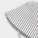 Cappello popeline a righe per neonati