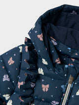 Piumino neonata May fantasia con balza Art. 13244036