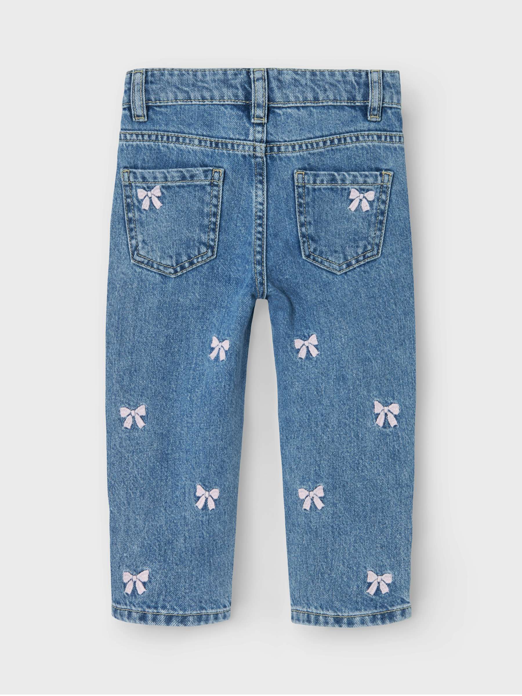 Jeans bambina Bella mom ricamati – NOOS Art. 13232569