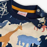 Felpa felpata stampato per neonati Art. 302049