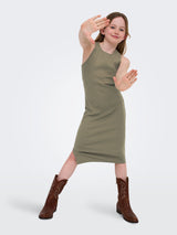 Vestito Midi Bodycon Belfast Senza Maniche