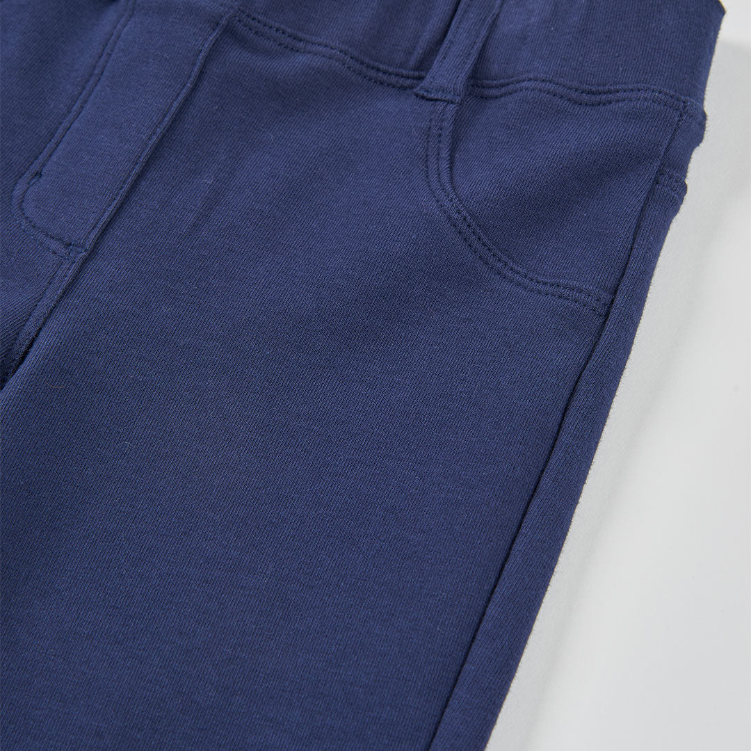 Pantaloni felpati elasticizzati per ragazza