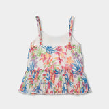 Blusa garza stampato per ragazza