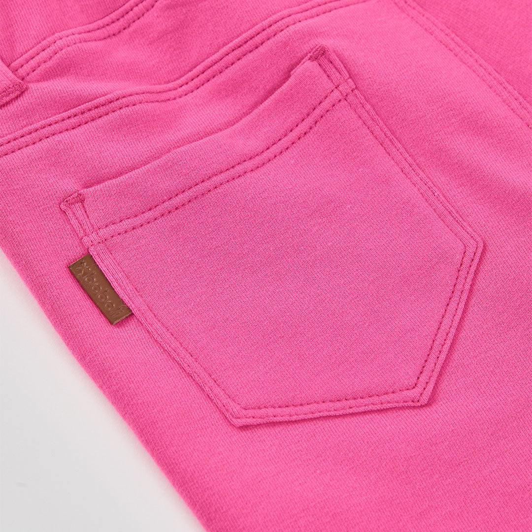 Pantaloni felpati elasticizzati per ragazza