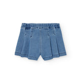 Gonna-short denim per neonati Art. 242042