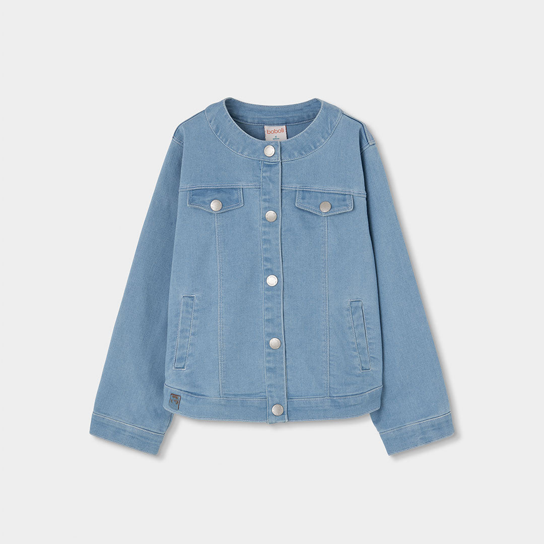 Giubbotto jeans per ragazza