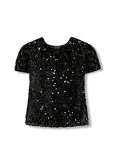 Maglia Maniche Corte con Paillettes Only art. 15359942
