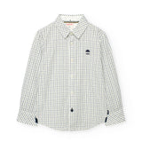 Camicia popelin quadri per ragazzo Art. 732147
