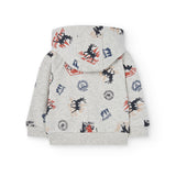 Giacca felpata stampato per neonati Art. 312107