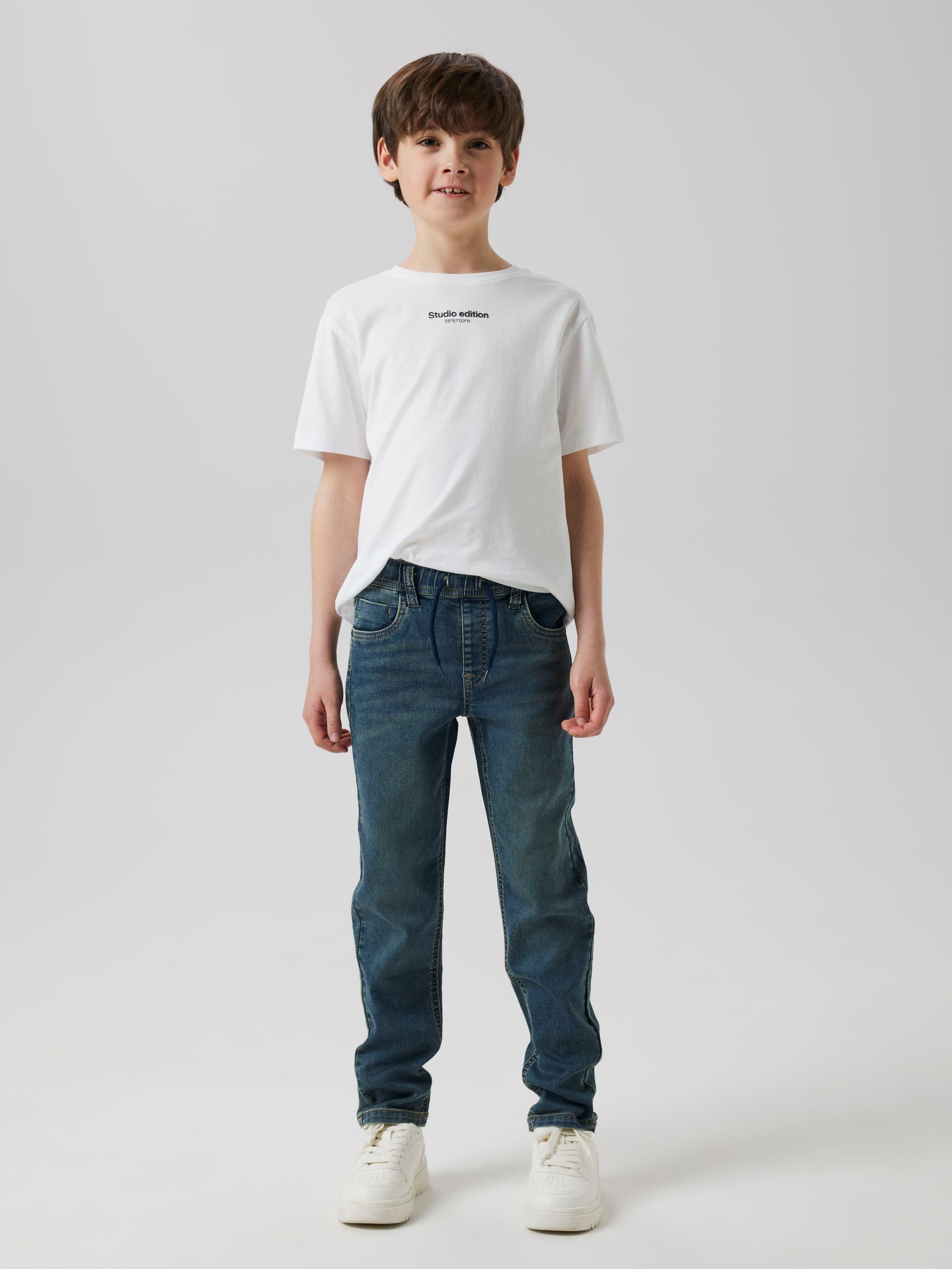 Jeans Slim Ryan Junior con Vita Regolabile