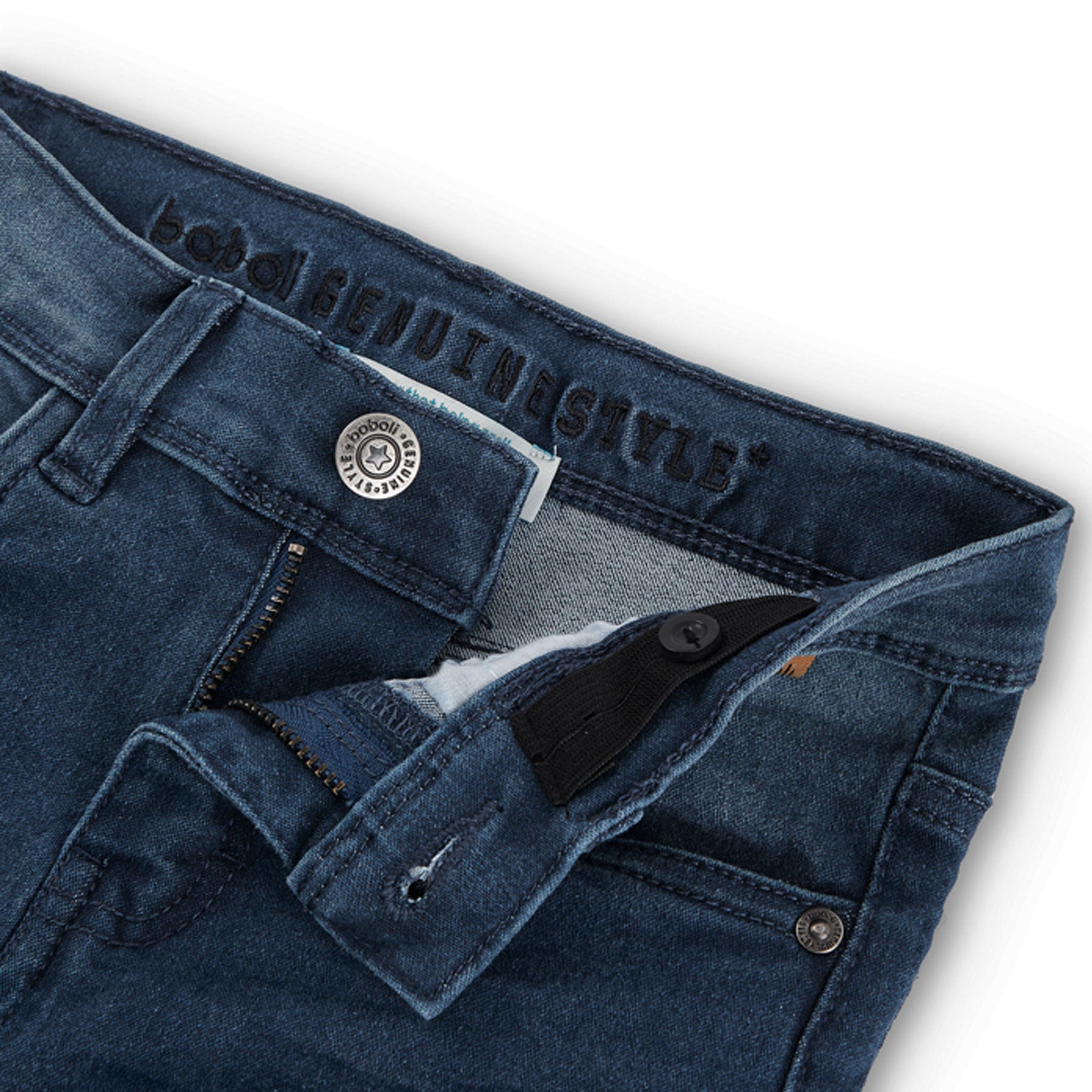 Pantaloni denim elastico per ragazzo