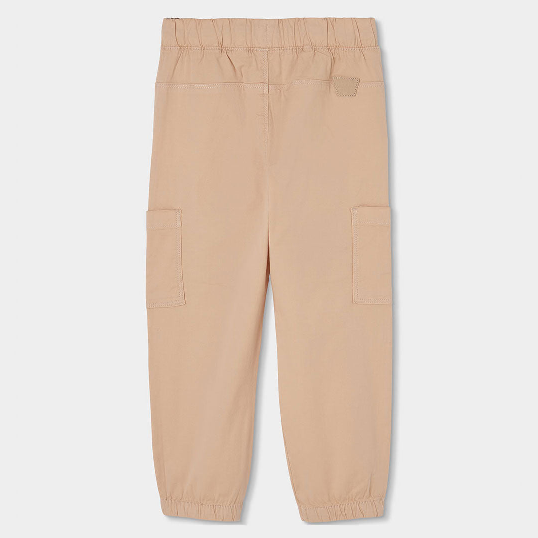 Pantaloni gabardina elastica per ragazzo