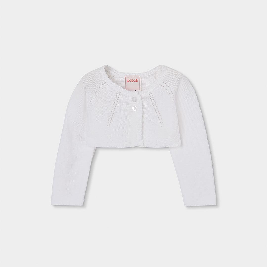 Bolero maglieria per bimba