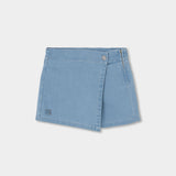 Gonna pantalone denim per ragazza