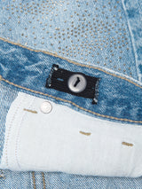 Gonna Jeans Corta con Strass Stella Ragazza art. 15345500