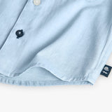 Camicia oxford manica lunga per neonati Art. 712358