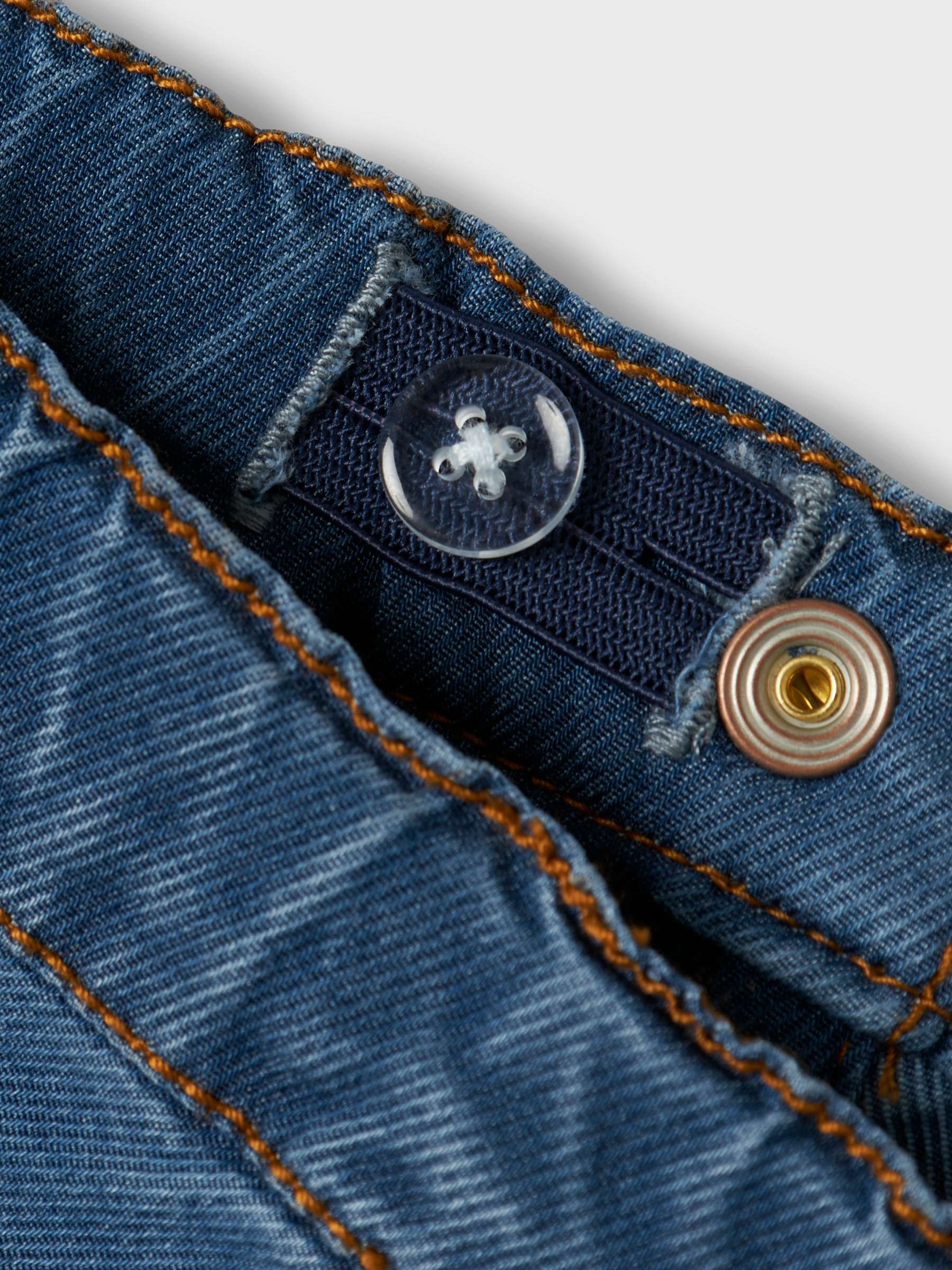 Jeans Ricamati Rose Neonata