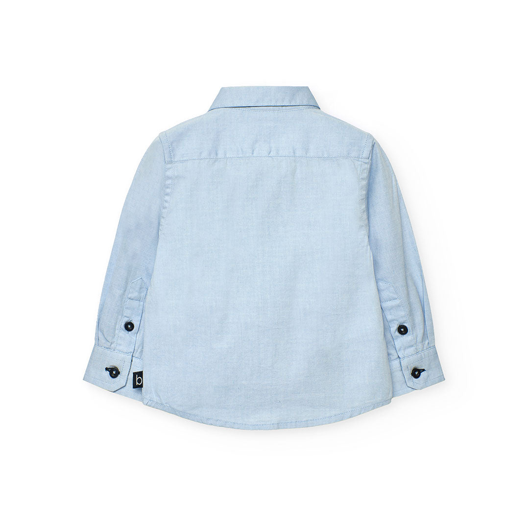 Camicia oxford manica lunga per neonati Art. 712358