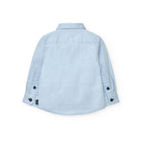 Camicia oxford manica lunga per neonati Art. 712358