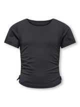 Maglia Manica Corta Arricciata Ea Ragazza art. 15365514