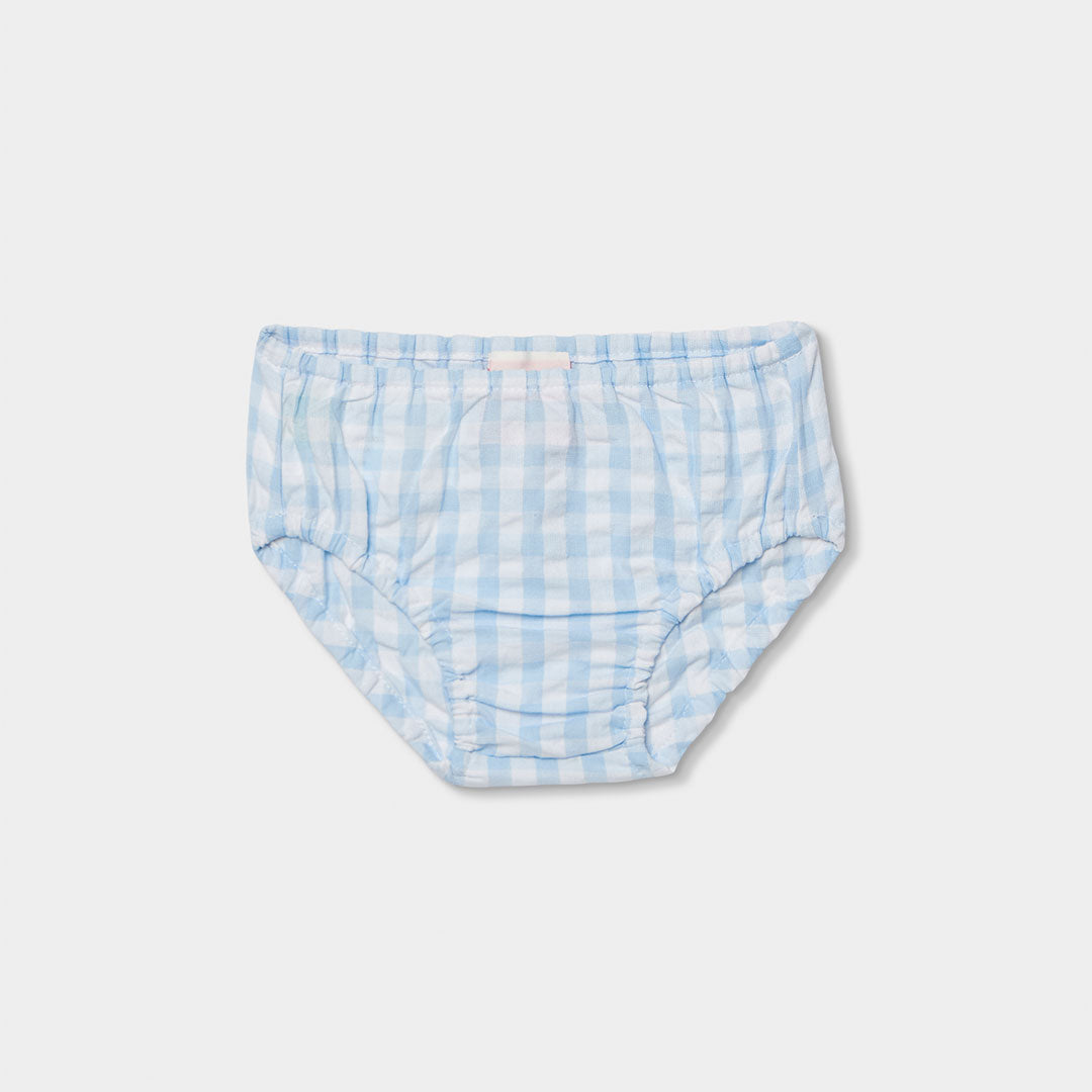 Vestito popeline quadri per neonati