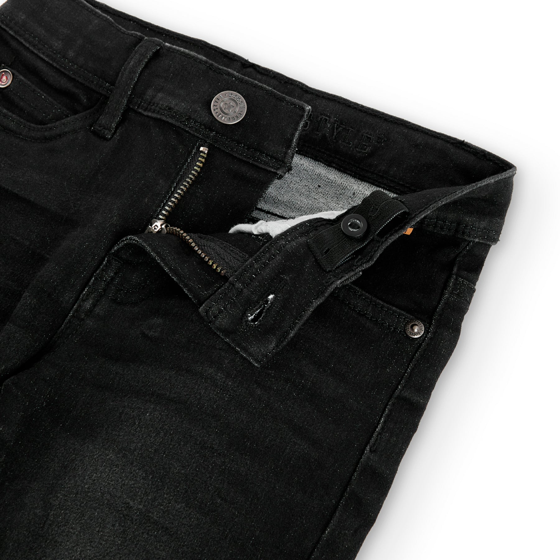 Pantaloni denim elastico per ragazzo